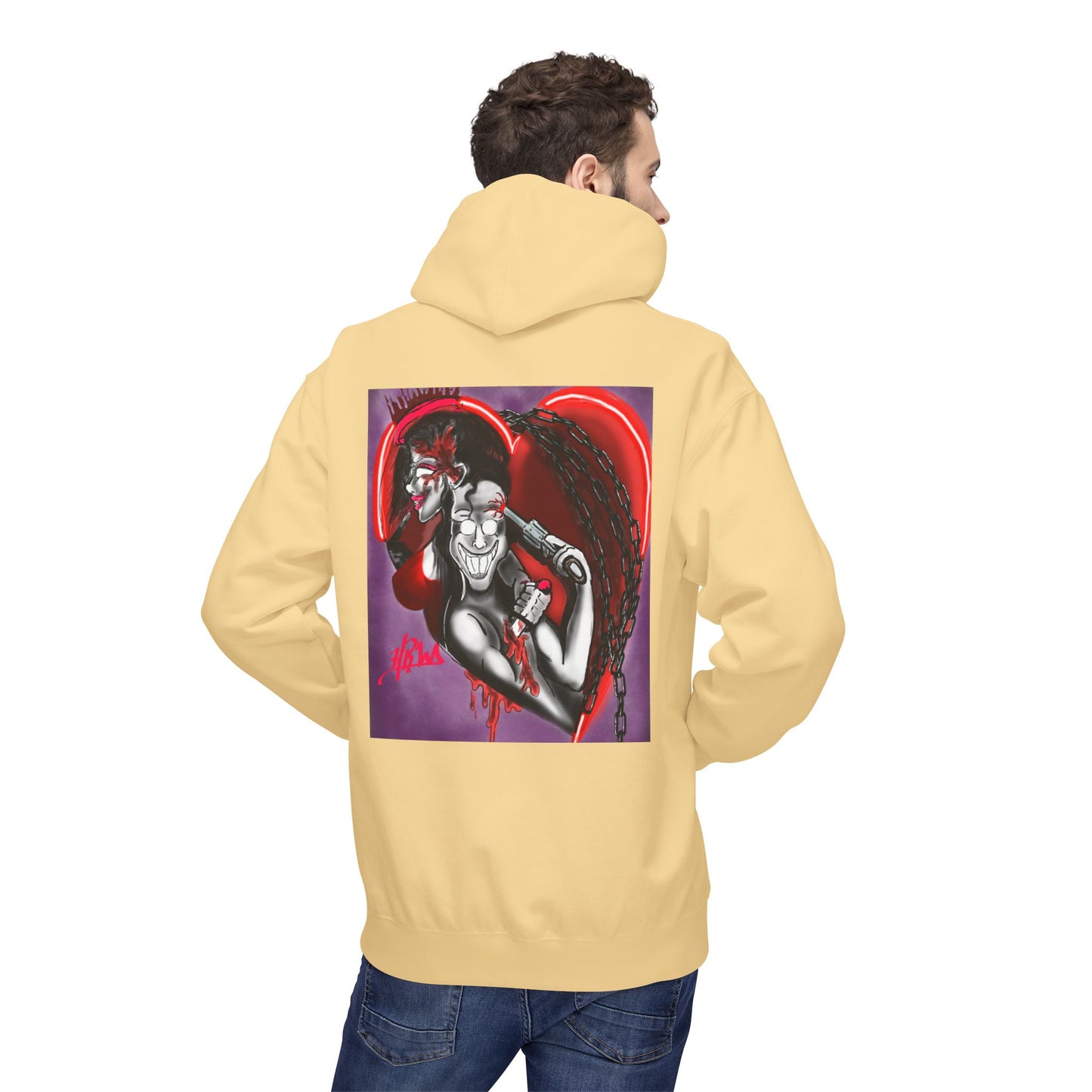 Edgy Graphic Hoodie | Unisex Midweight Softstyle | Streetwear, Gift for Him, Gift for Her, Trendy Apparel, Unique Design