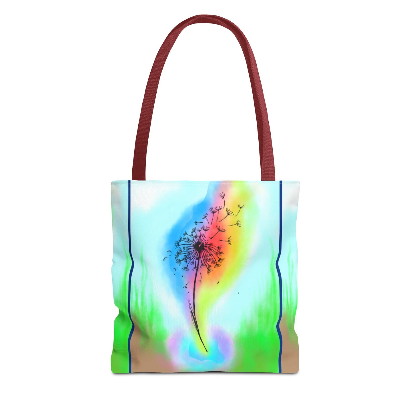 Vibrant Nature-Themed Tote Bag - Perfect for Eco Lovers, Beach Days, Daily Errands, Gift for Friends, Sustainable Fashion