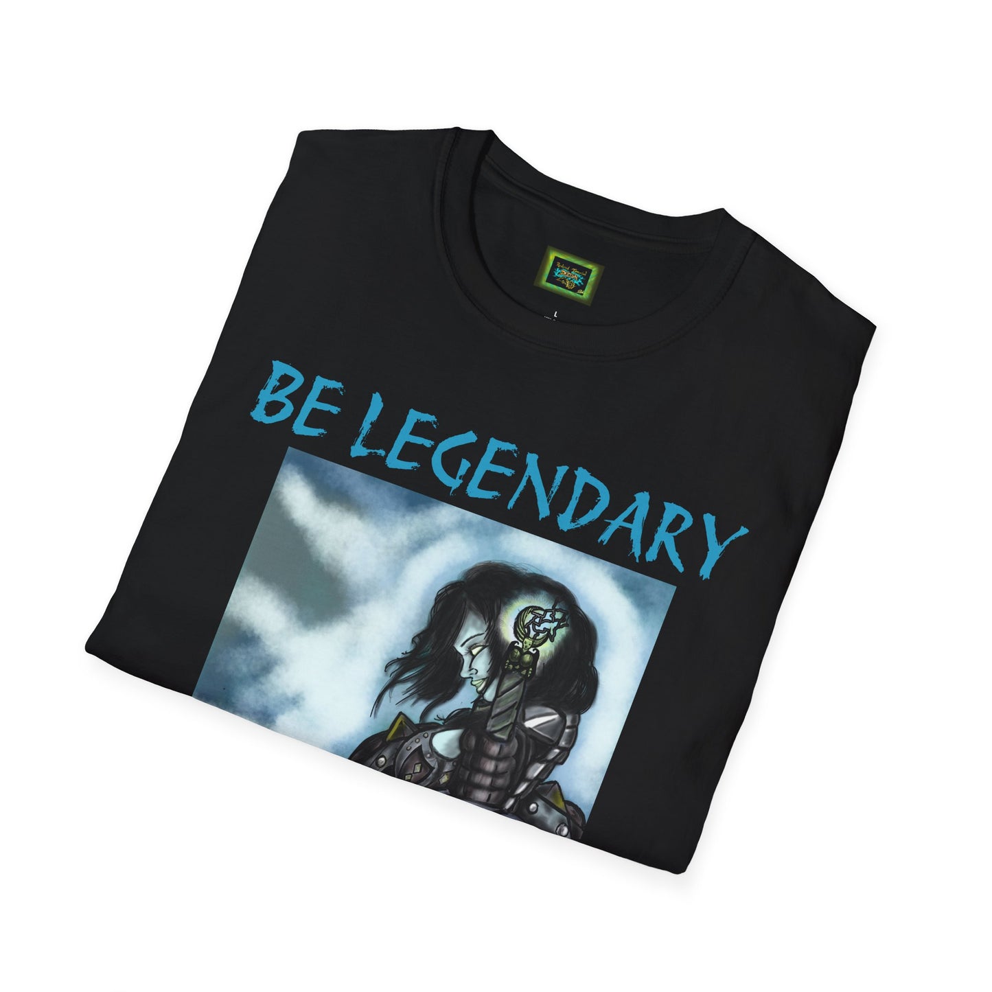 Armored Fantasy Warrior — Graphic Tee