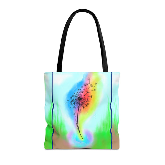 Vibrant Nature-Themed Tote Bag - Perfect for Eco Lovers, Beach Days, Daily Errands, Gift for Friends, Sustainable Fashion