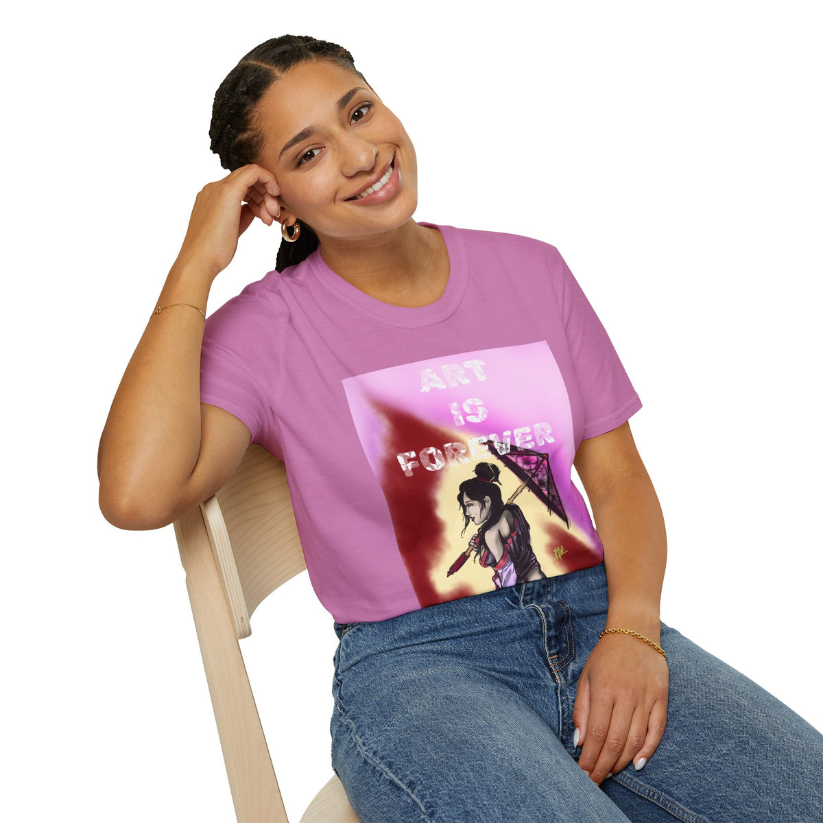 Art Is Forever — Unisex Softstyle Tee