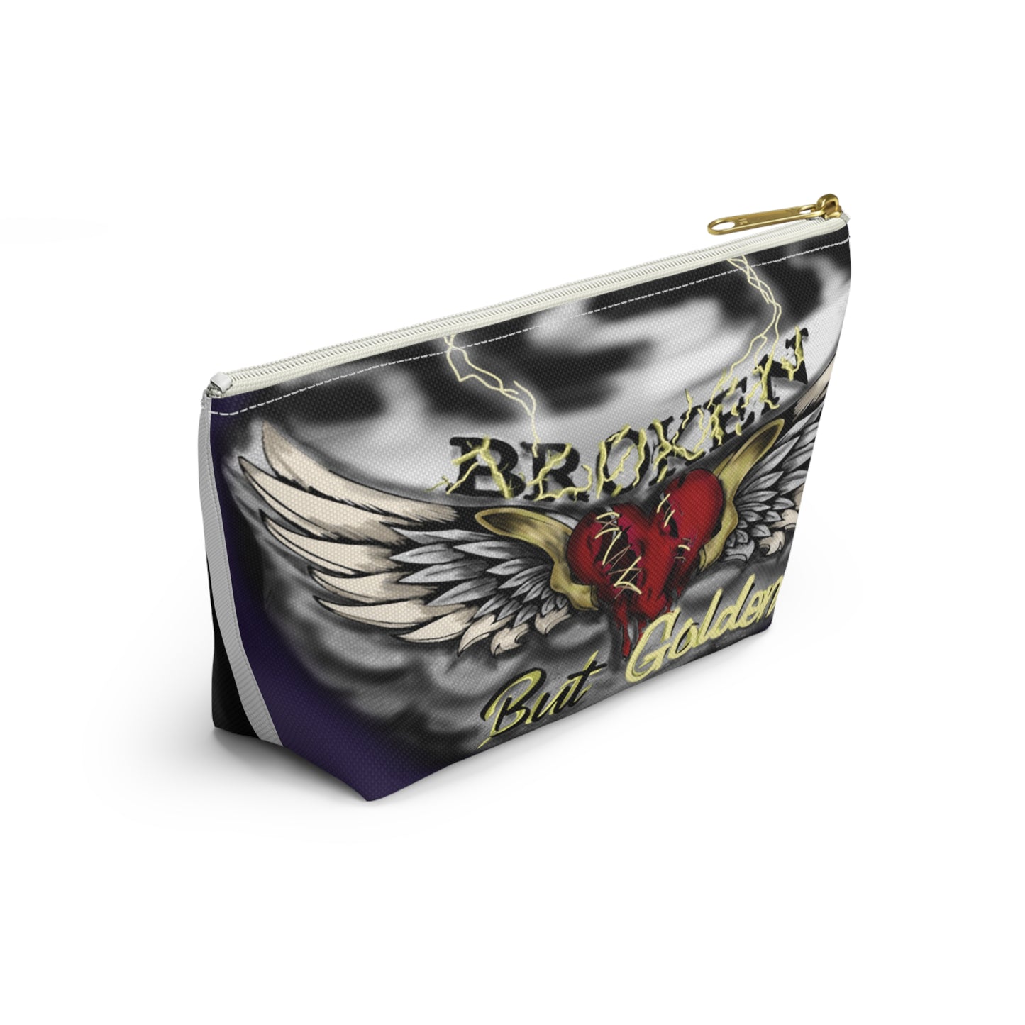 Mama Bear Accessory Pouch – Versatile Cosmetic Bag with Art Design