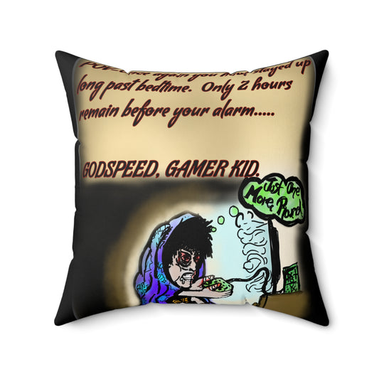 Gamer Themed Decorative Pillow - Perfect Gift for Gaming Enthusiasts