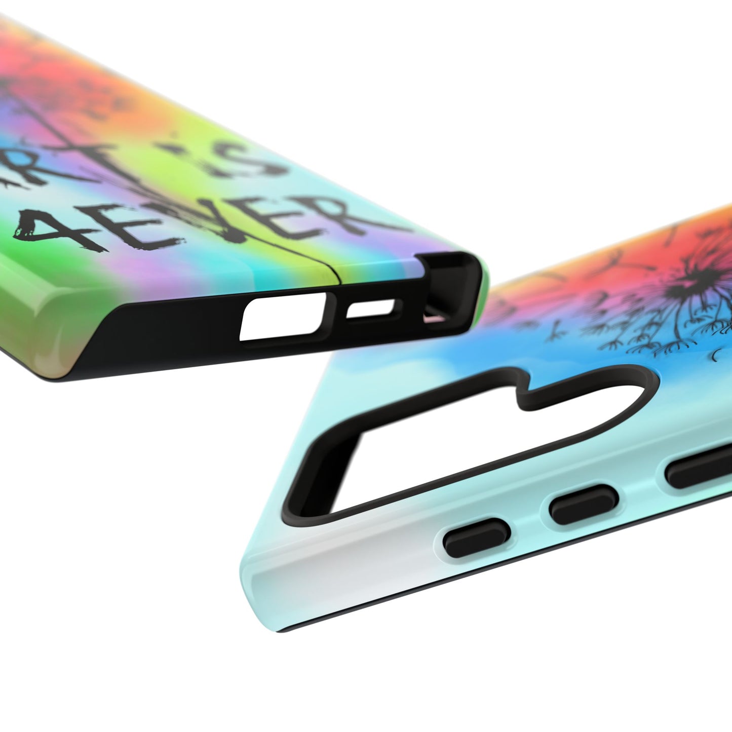 Artistic Phone Case, Vibrant Dandelion Design, Gift for Artists, Colorful Accessory for Creative Souls, Unique Tech Gift