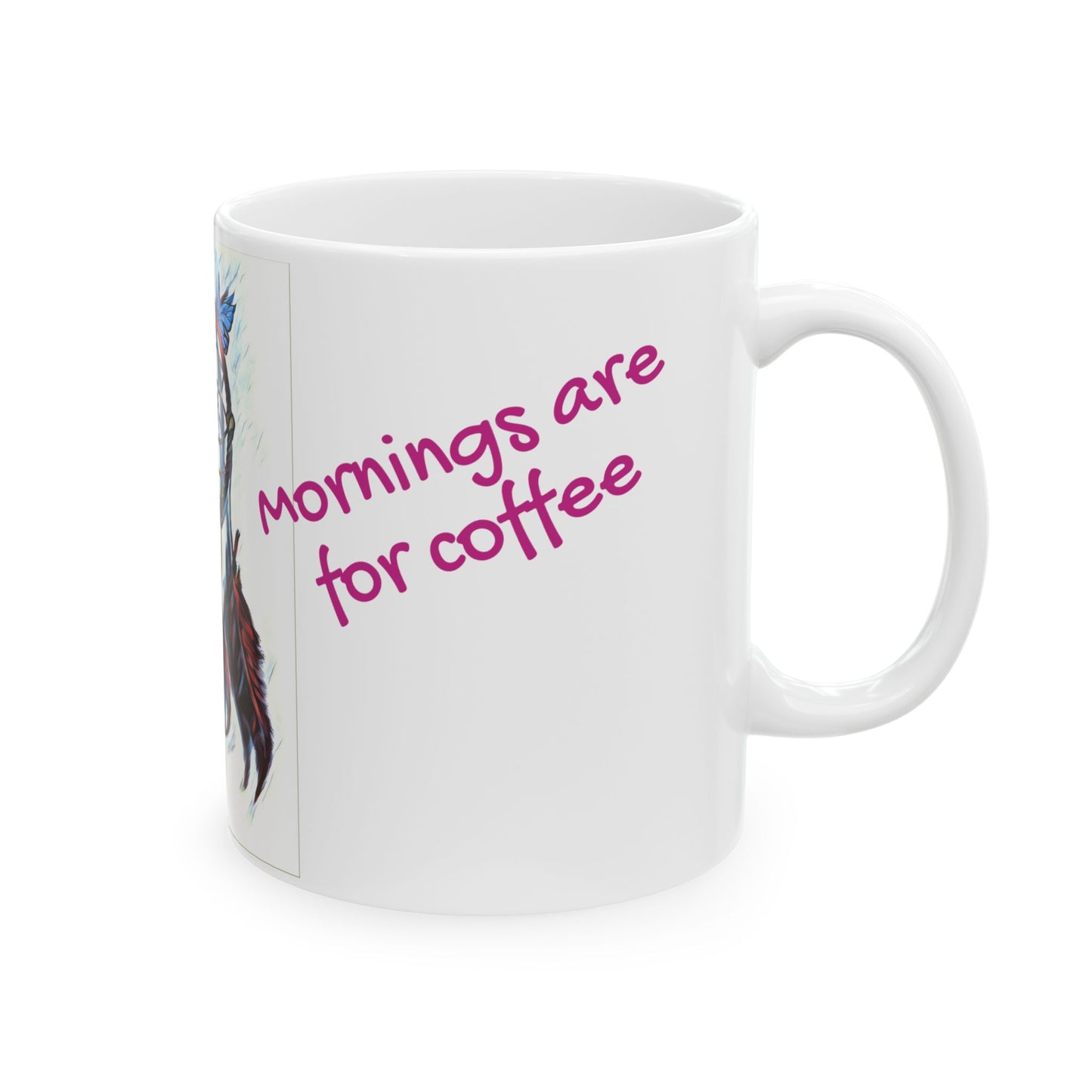 Dream Catcher Ceramic Mug - Morning Inspiration 11oz & 15oz