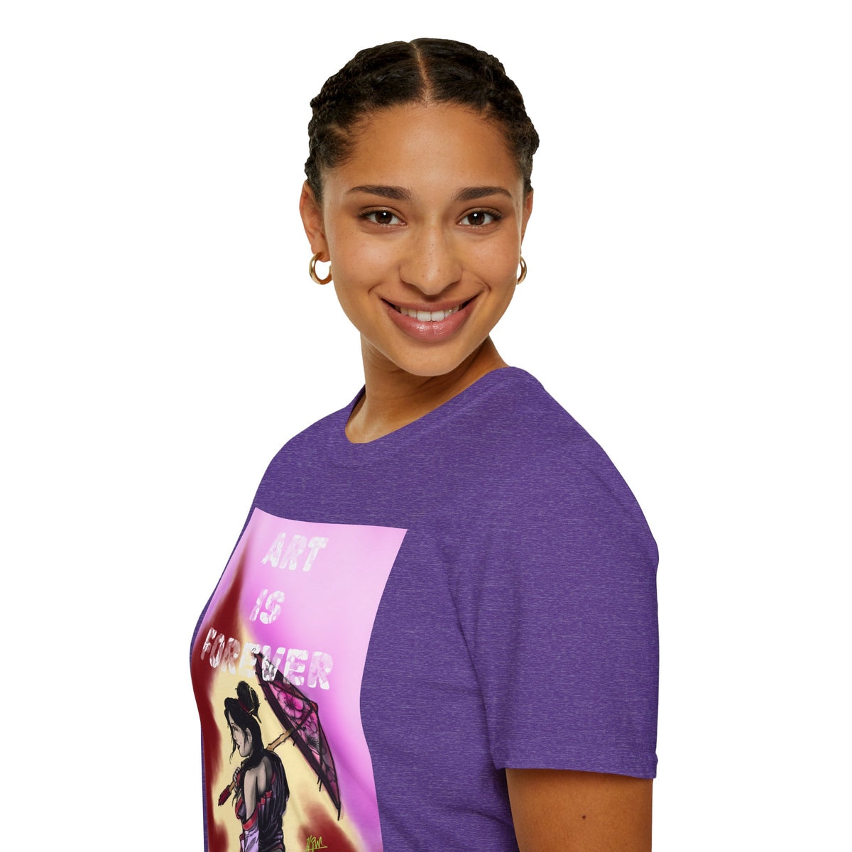 Art Is Forever — Unisex Softstyle Tee