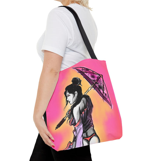 Vibrant Art Tote Bag, Stylish Handbag, Unique Gift for Her, Summer Accessory, Eco-Friendly Bag