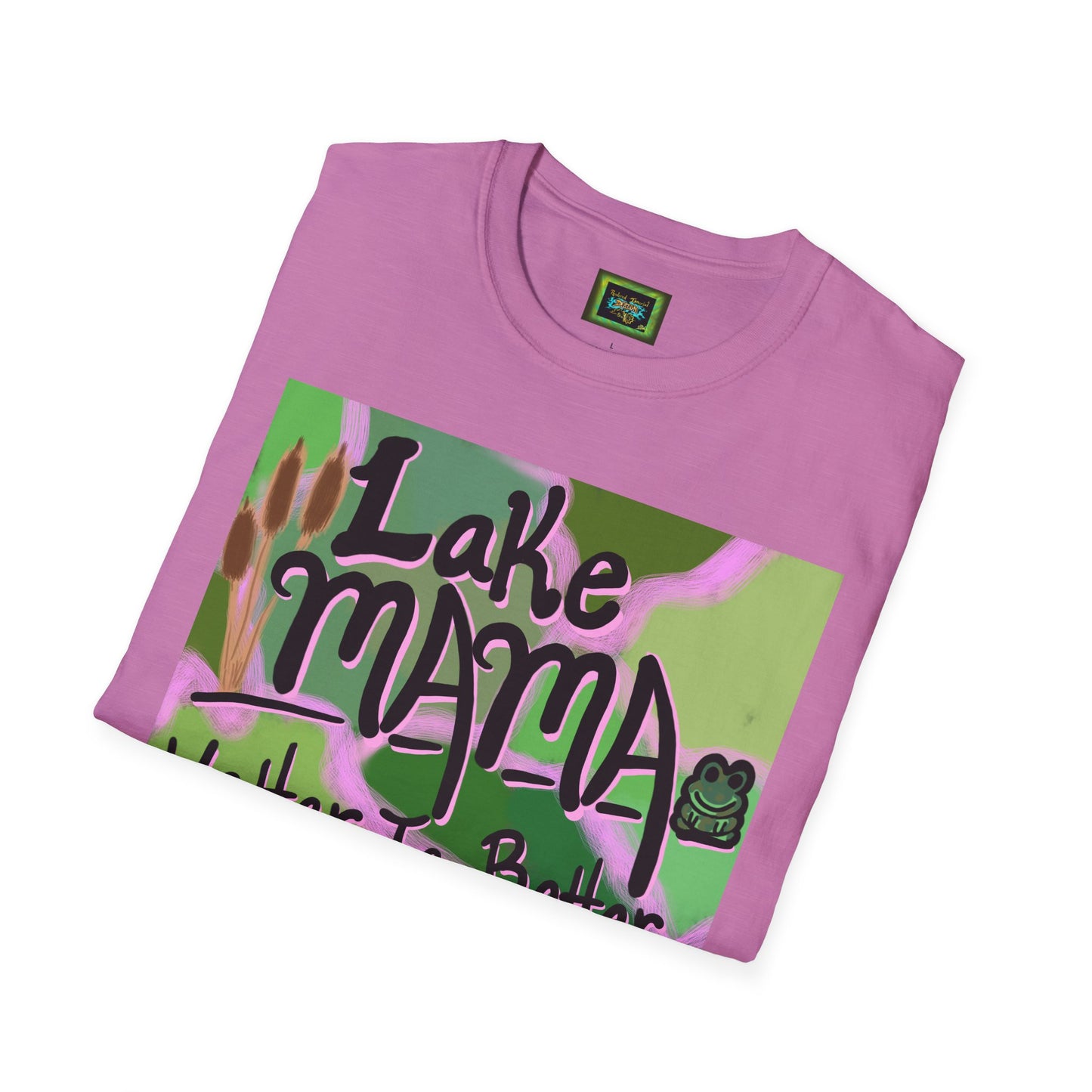 Lake Mama T-Shirt | Perfect Summer Vibes | Great for Lake Days, Gifts for Moms, Family Gatherings, Outdoor Fun