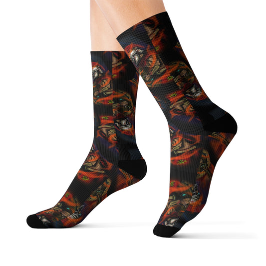 Spartan Warrior Sublimation Socks