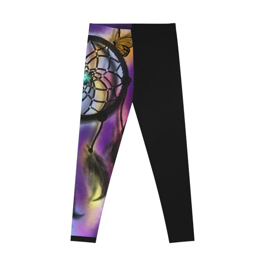 Dreamy Dreamcatcher Leggings, Colorful Workout Leggings, Unique Fashion Leggings, Boho Style Leggings, Gift for Her