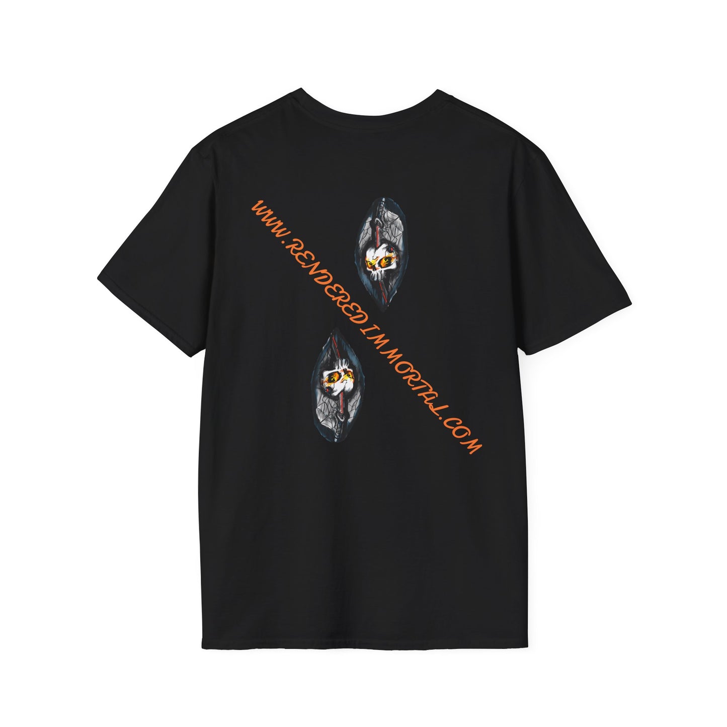 Unisex Softstyle T-Shirt - 'Down With The Sickness' Graphic Tee for Fans of Bold Art and Humor