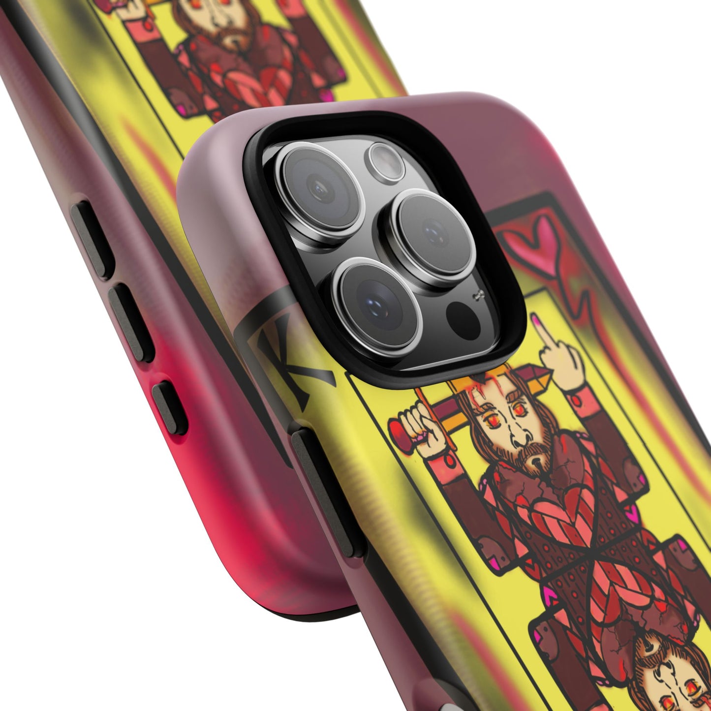 Playing Card Phone Case - Tough Cases with King Design