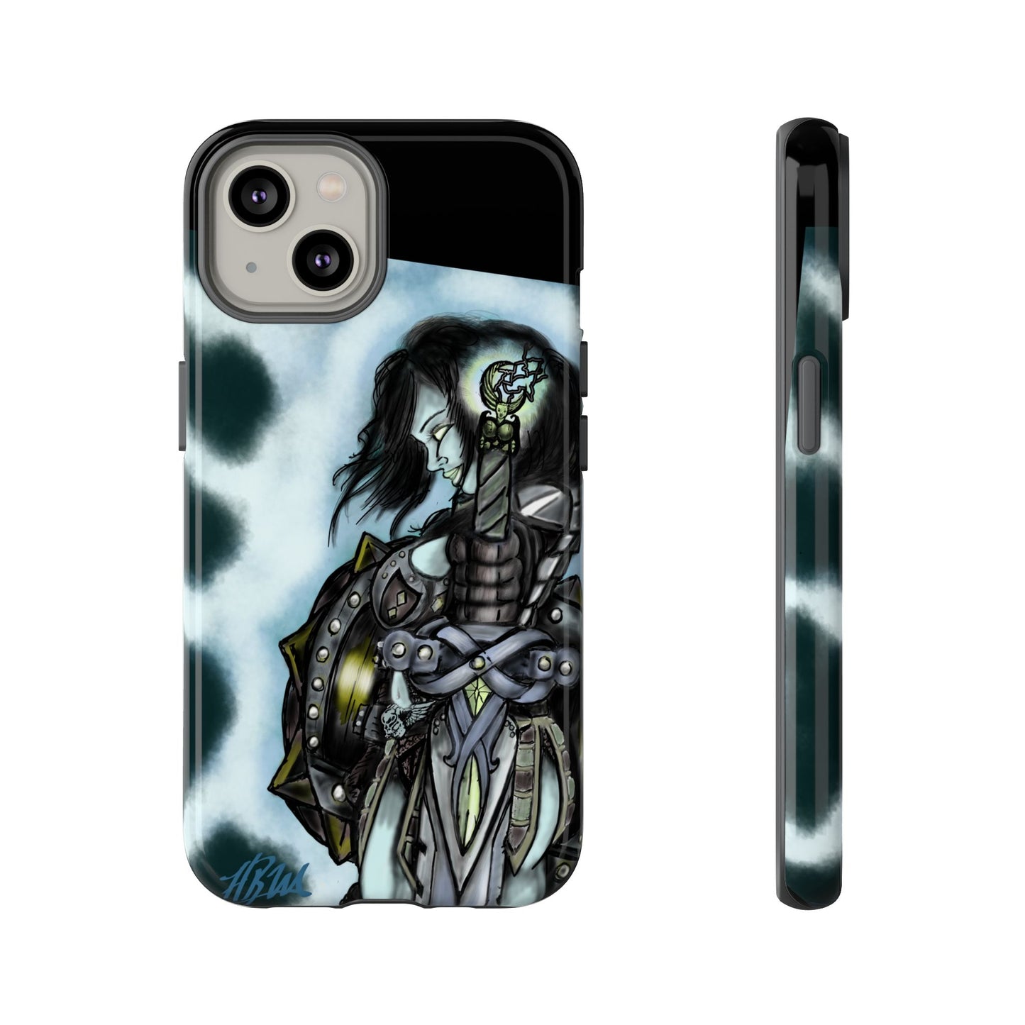 Tough Cases: Bold Warrior Phone Case - Perfect for Gamers & Fantasy Fans