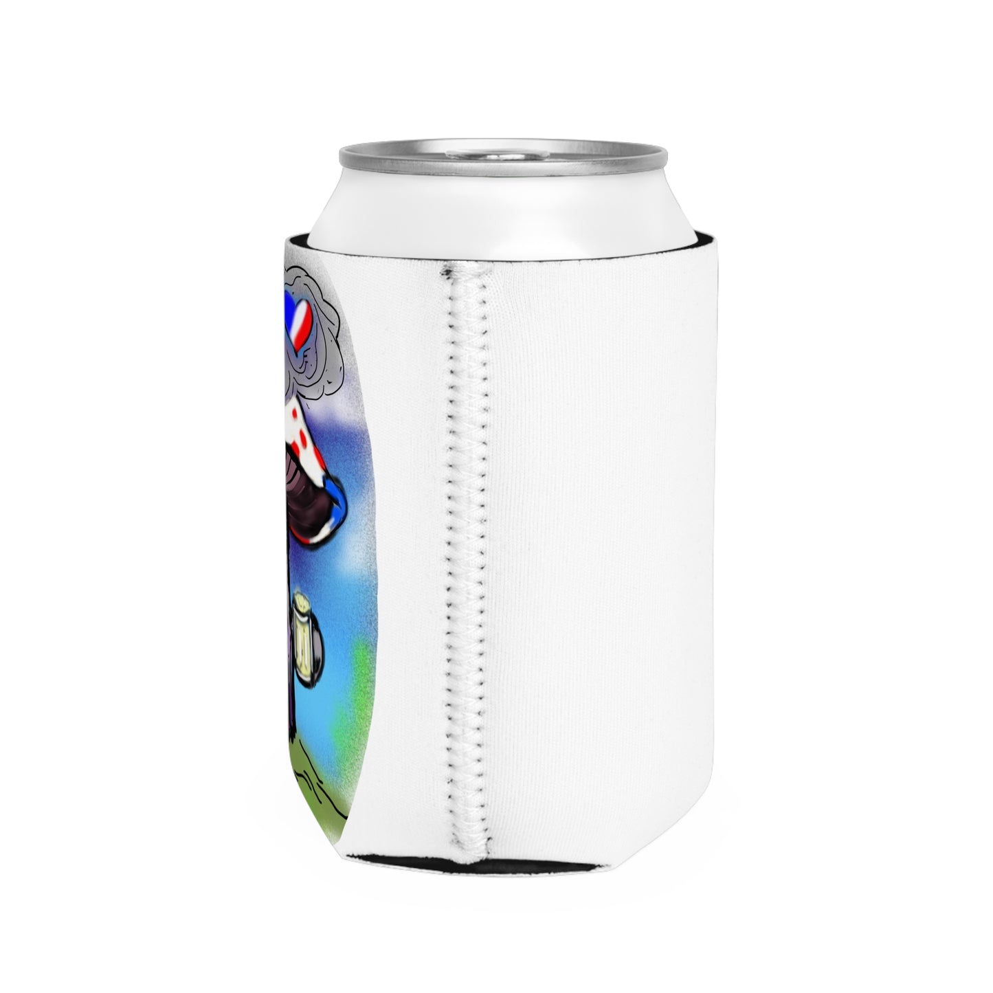 Mushroom Can Cooler Sleeve - Fun Cooler, Unique Drink Accessory, Party Favor, Festival Gear, Gift for Friends