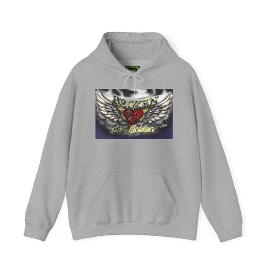 Broken But Golden — Unisex Hoodie