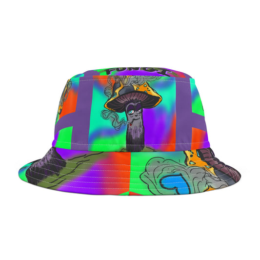 Colorful Abstract Bucket Hat, Trendy Accessories for Outdoor Fun, Summer Fashion, Festival Gear, Artistic Headwear, Unique Gifts