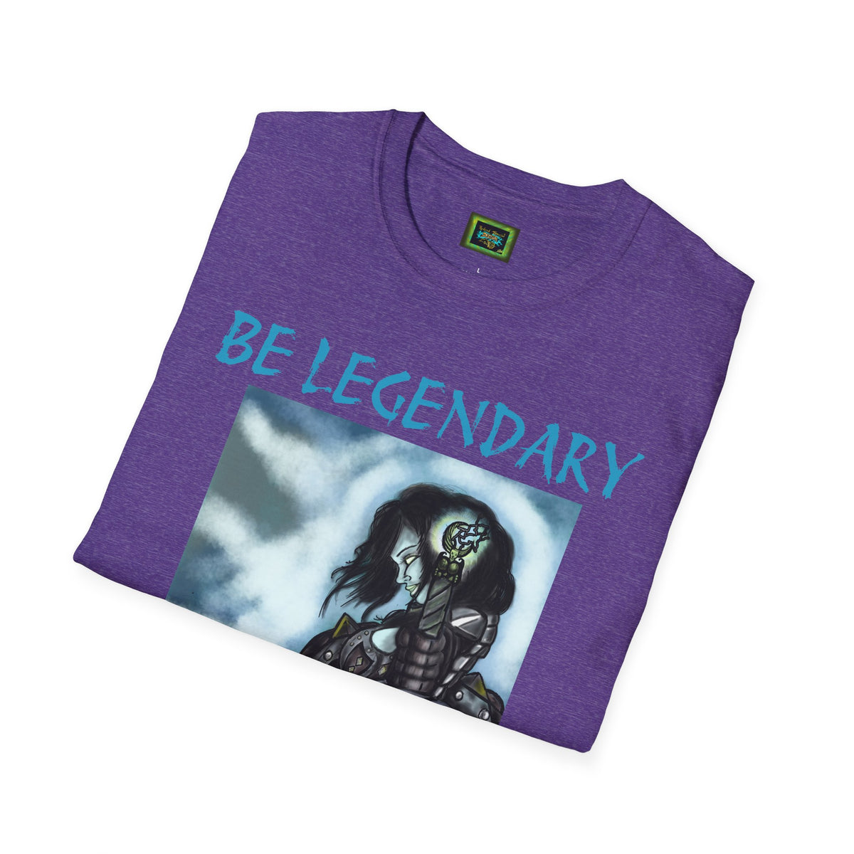 Armored Fantasy Warrior — Graphic Tee