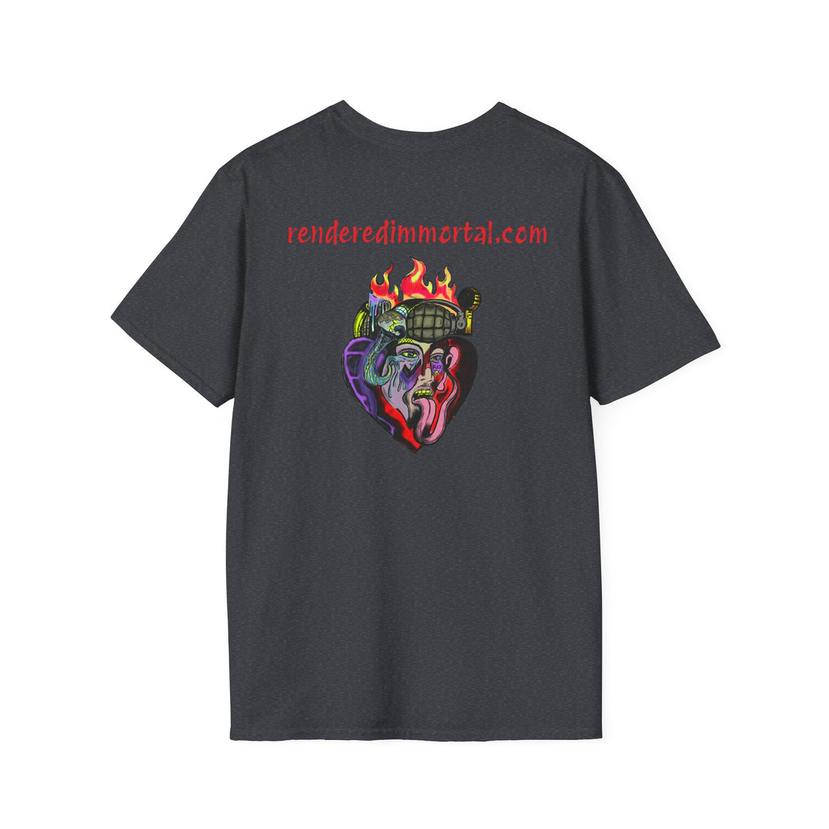 Armored Fantasy Warrior — Graphic Tee