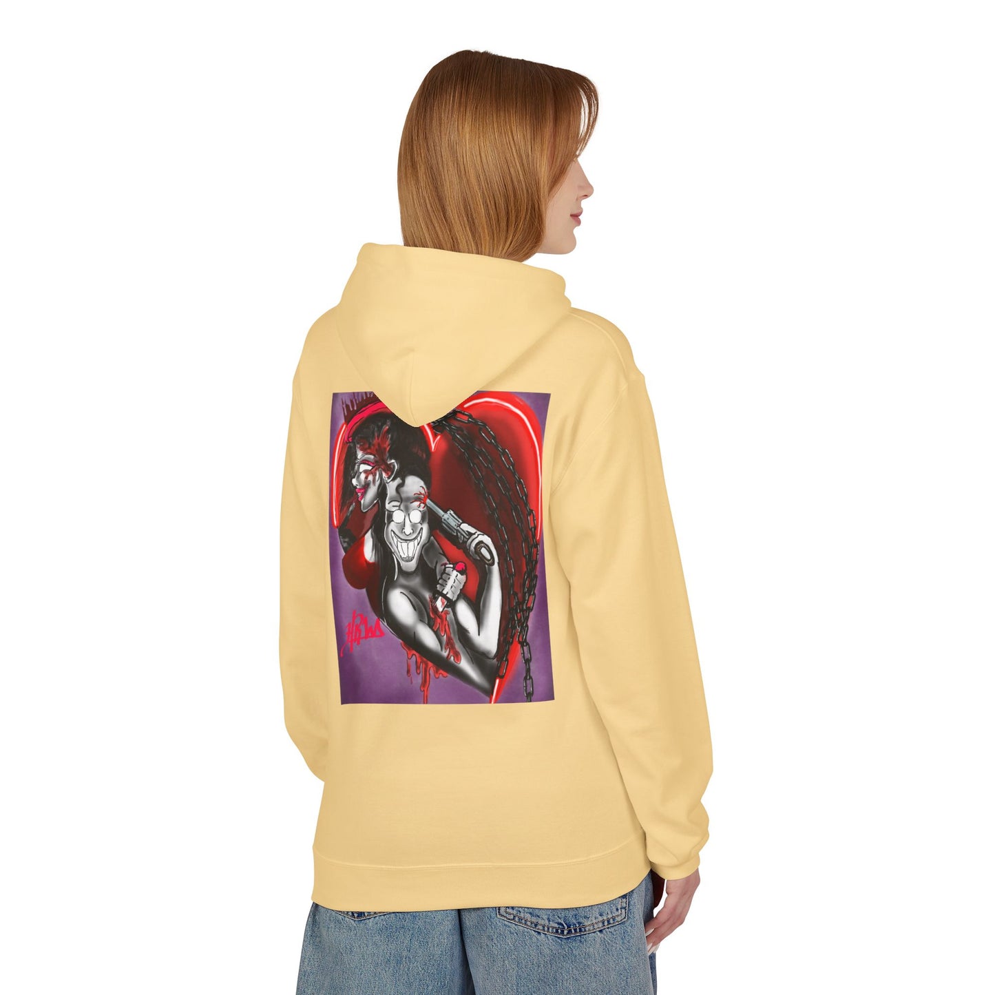 Edgy Graphic Hoodie | Unisex Midweight Softstyle | Streetwear, Gift for Him, Gift for Her, Trendy Apparel, Unique Design