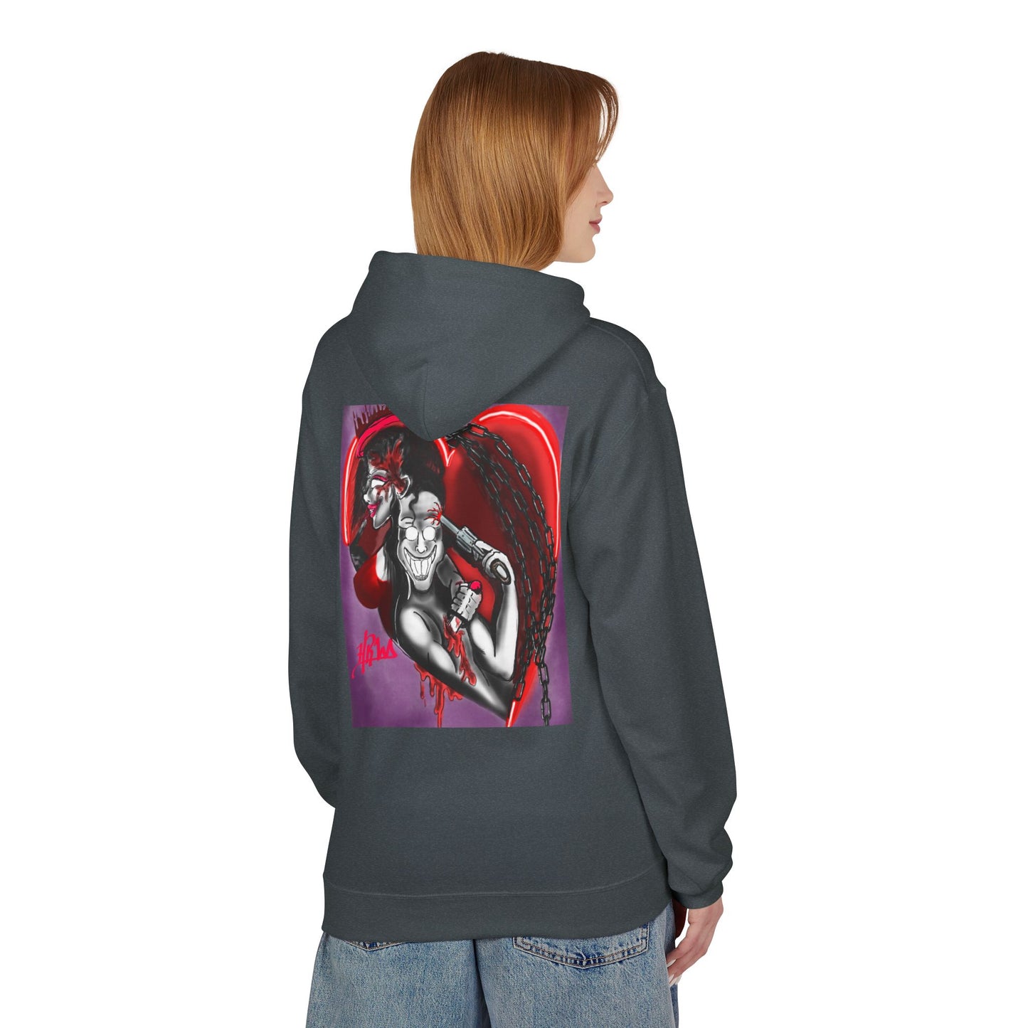 Edgy Graphic Hoodie | Unisex Midweight Softstyle | Streetwear, Gift for Him, Gift for Her, Trendy Apparel, Unique Design