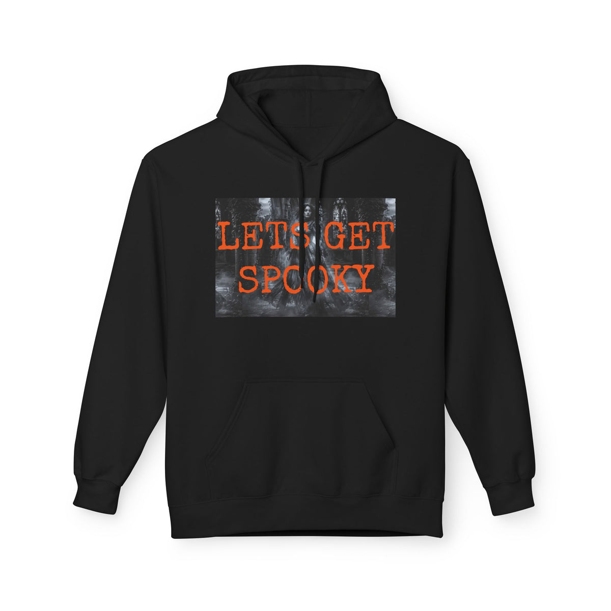 Halloween Hoodie, Unisex Midweight Fleece for Fall, Spooky SZN Apparel, Perfect for Ghost Hunting, Trick or Treating