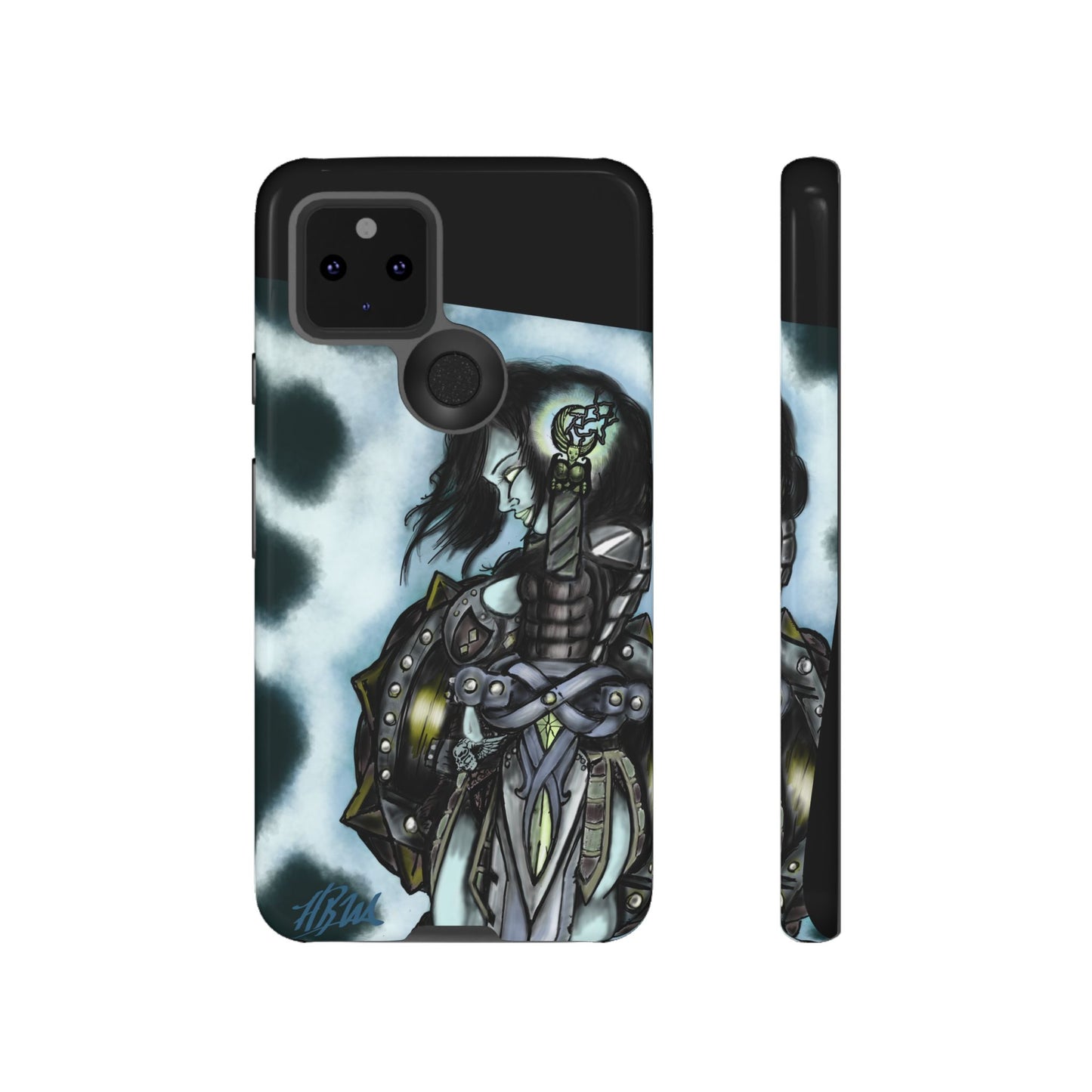 Tough Cases: Bold Warrior Phone Case - Perfect for Gamers & Fantasy Fans