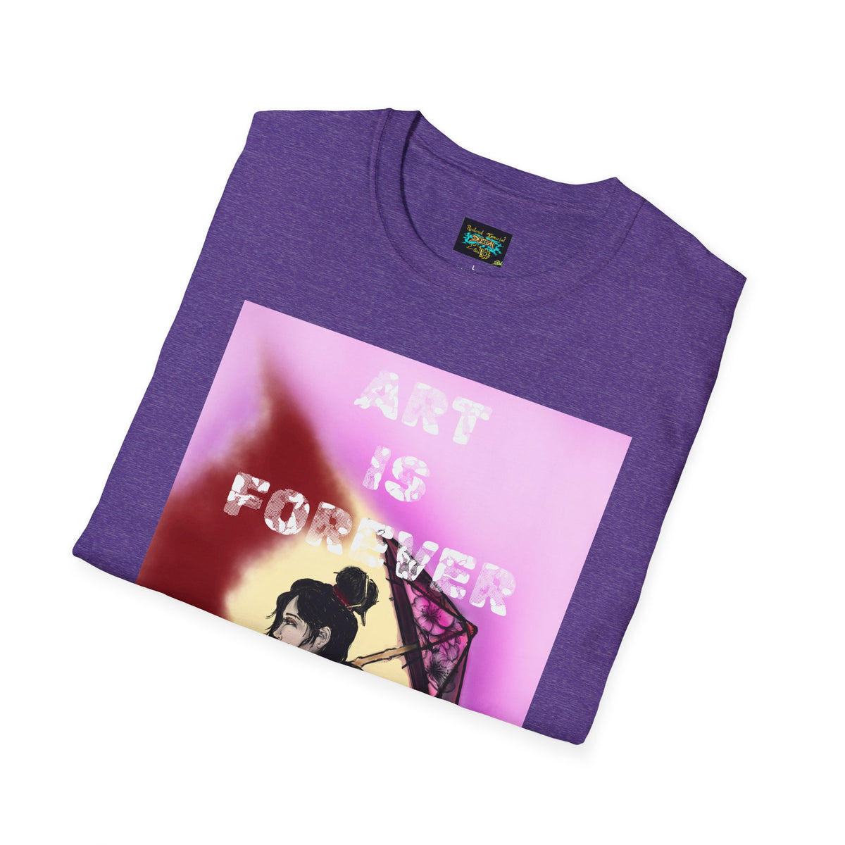 Art Is Forever — Unisex Softstyle Tee