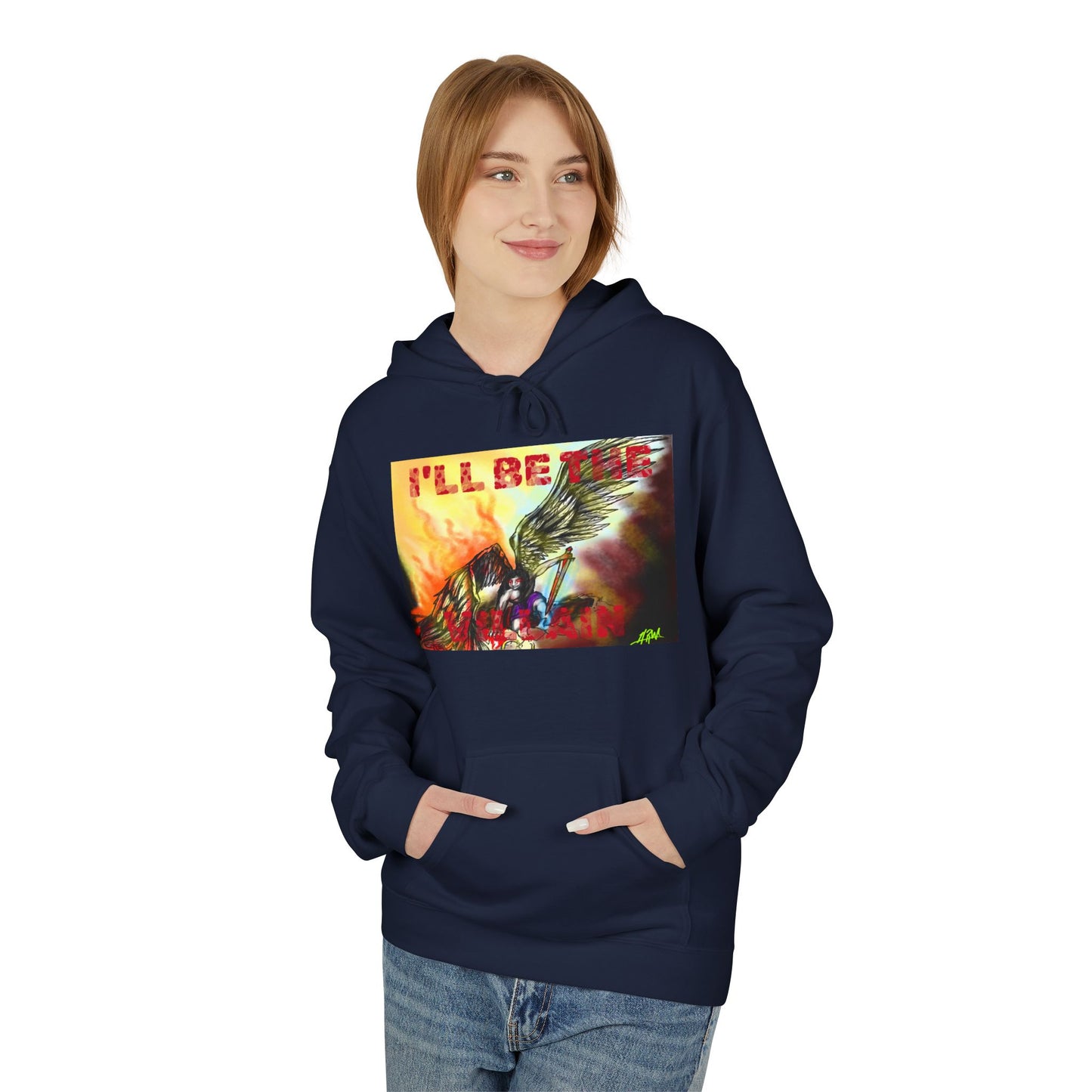 Edgy Graphic Hoodie | Unisex Midweight Softstyle | Streetwear, Gift for Him, Gift for Her, Trendy Apparel, Unique Design
