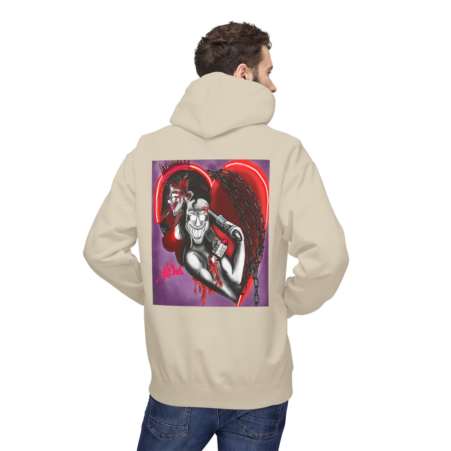Edgy Graphic Hoodie | Unisex Midweight Softstyle | Streetwear, Gift for Him, Gift for Her, Trendy Apparel, Unique Design