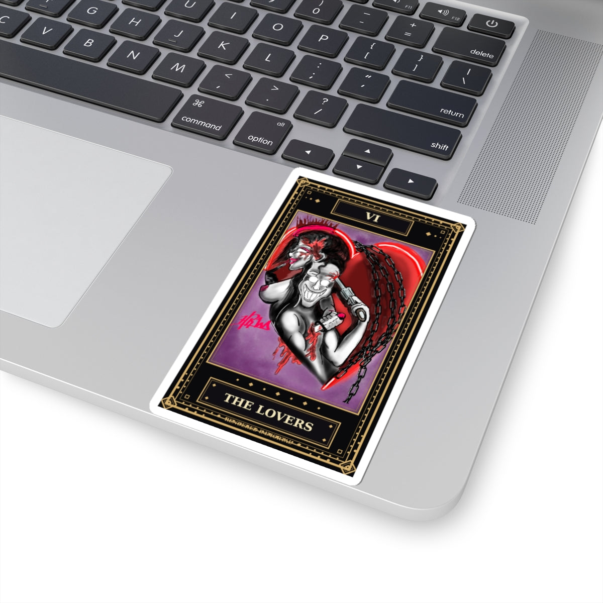 The Lovers Tarot Sticker — The Immortal Arcana