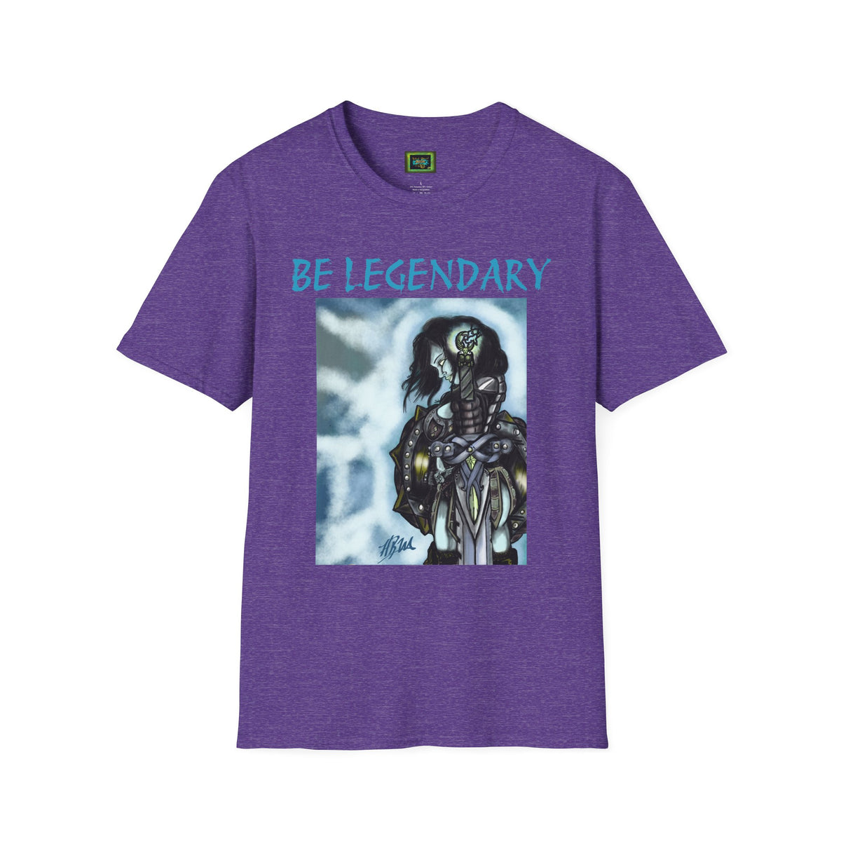 Armored Fantasy Warrior — Graphic Tee