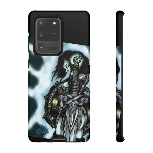 Tough Cases: Bold Warrior Phone Case - Perfect for Gamers & Fantasy Fans