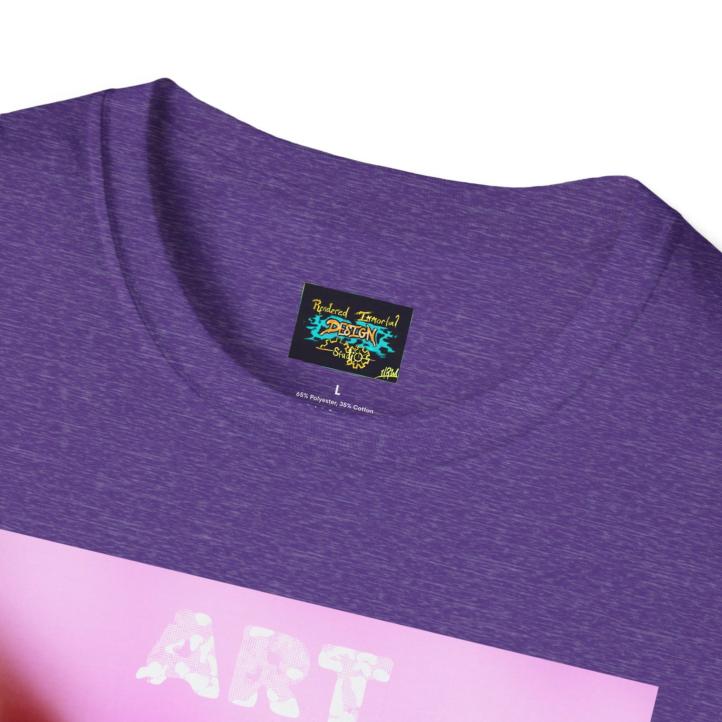 Art Is Forever — Unisex Softstyle Tee