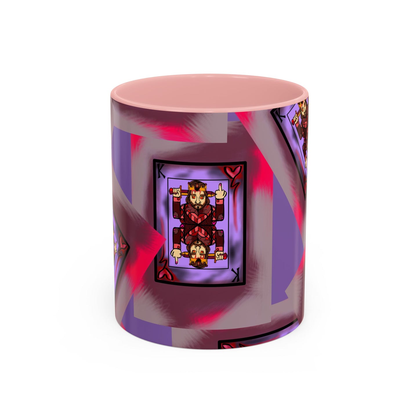 Rebellious King Coffee Mug, Unique Gift for Coffee Lovers, Artful Mug for Home, Cool Cup for Tea, Birthday Present, Fun Kitchen Decor
