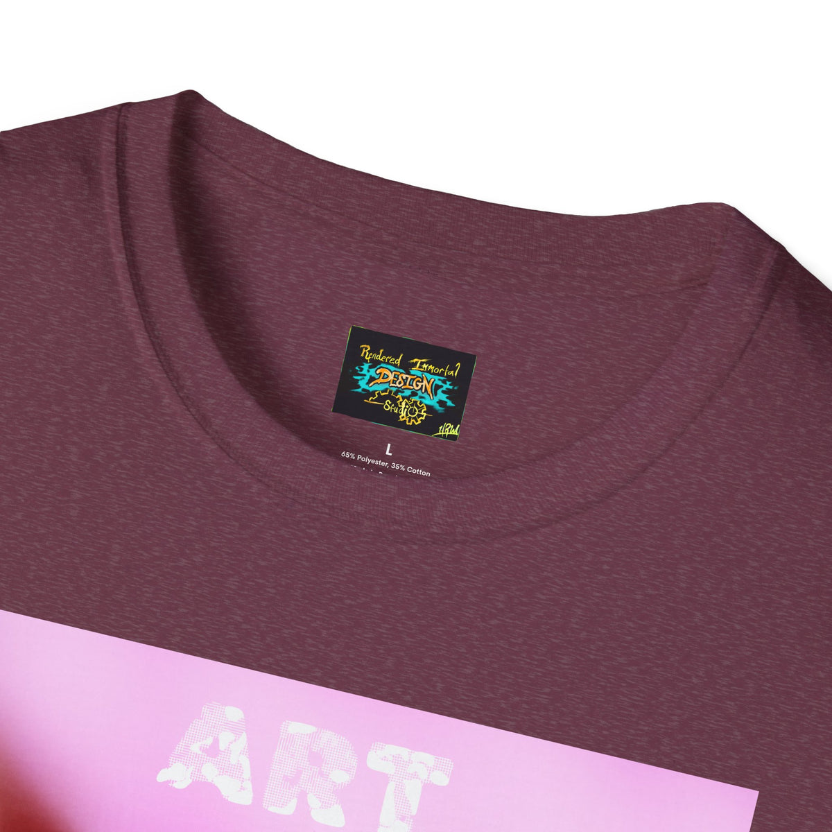 Art Is Forever — Unisex Softstyle Tee