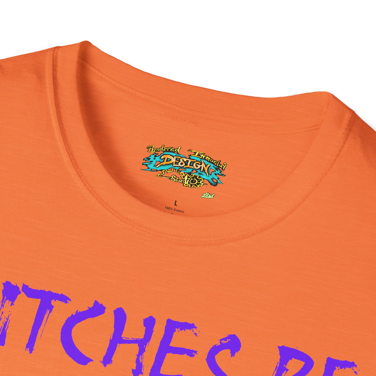 Witches Be Trippin' Unisex T-Shirt - Casual Halloween Tee, Spooky Vibes, Witchcraft Apparel, Perfect for Fall, Trick or Treats