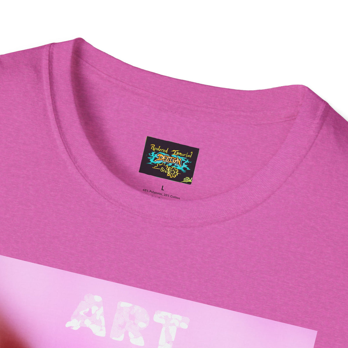 Art Is Forever — Unisex Softstyle Tee