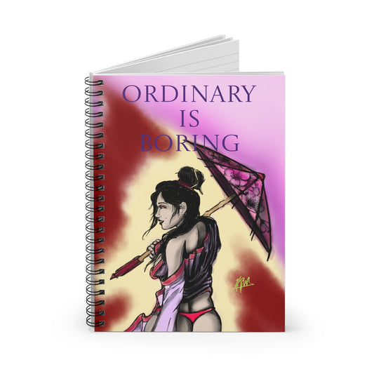 Spiral Notebook - Ruled Line with Artistic Design, Perfect for Creative Souls, Gift for Artists, Journaling, School Supplies, Unique Gifts