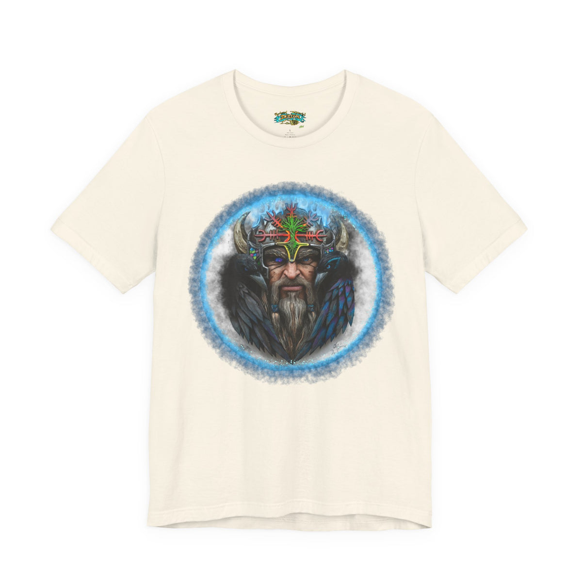 Viking King graphic tee featuring original Norse warrior artwork by Reese Wilson