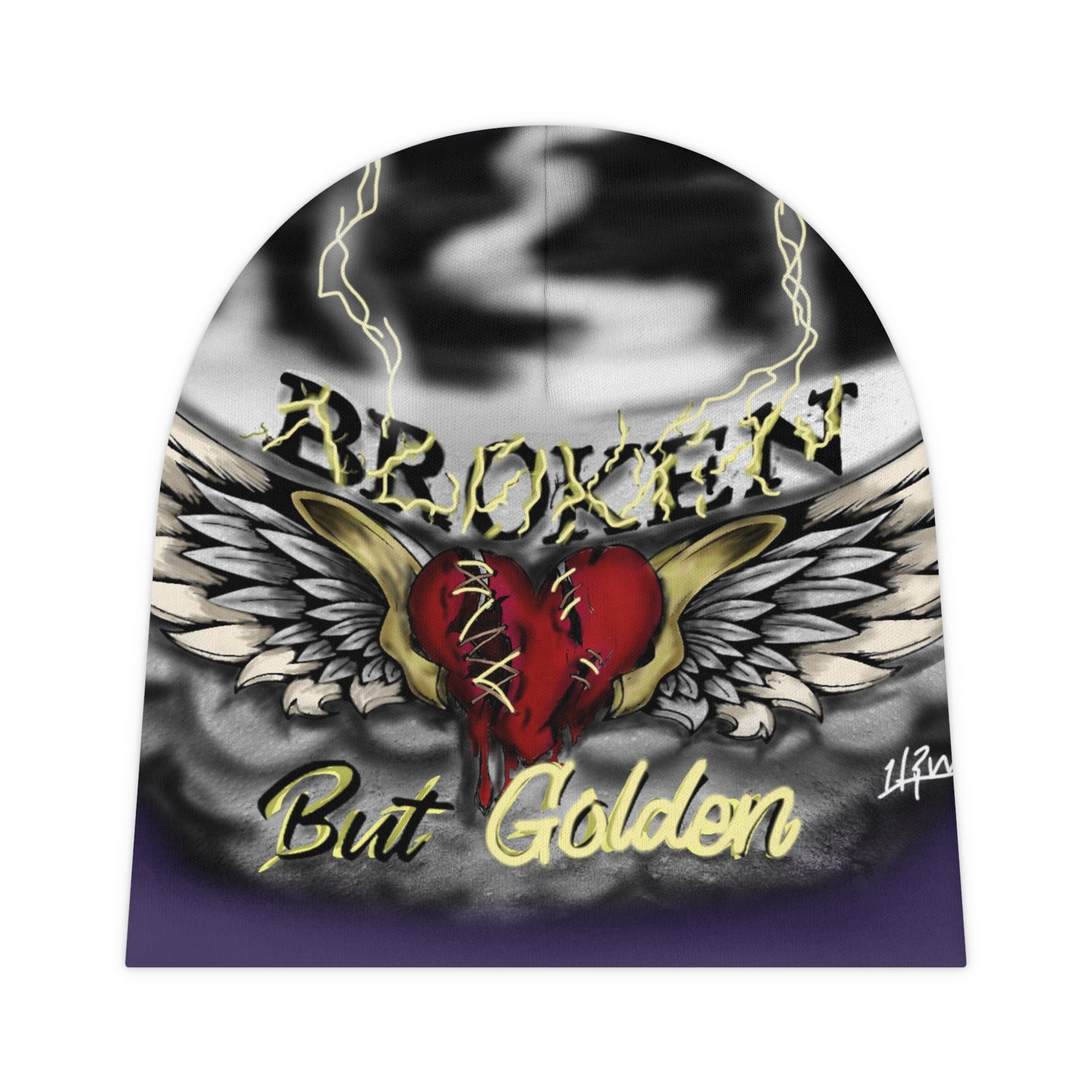 Artistic Baby Beanie - Trendy Baby Hat, Gift for New Parents, Unique Nursery Decor, Stylish Baby Accessories, Perfect Baby Shower Present