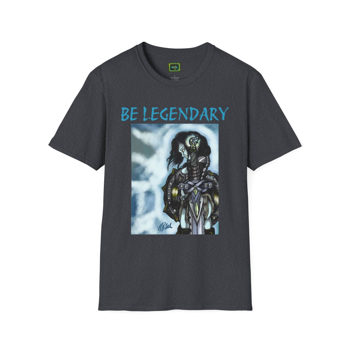 Armored Fantasy Warrior — Graphic Tee