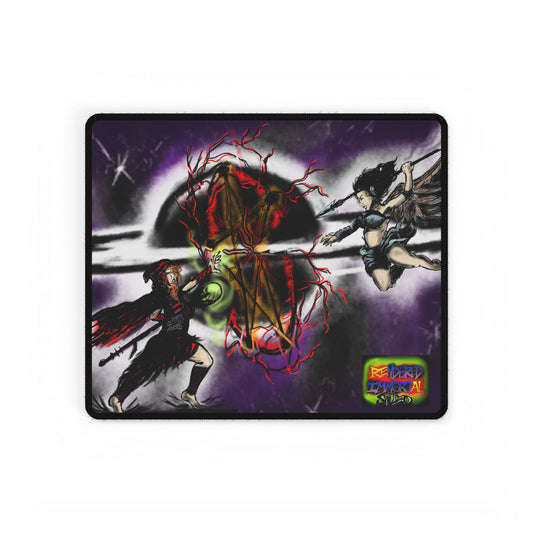 Gothic Desk Mats for Unique Workspaces, Art By HRW, Office Decor, Gamer Mousepad, Creative Gifts, Home Office Essentials