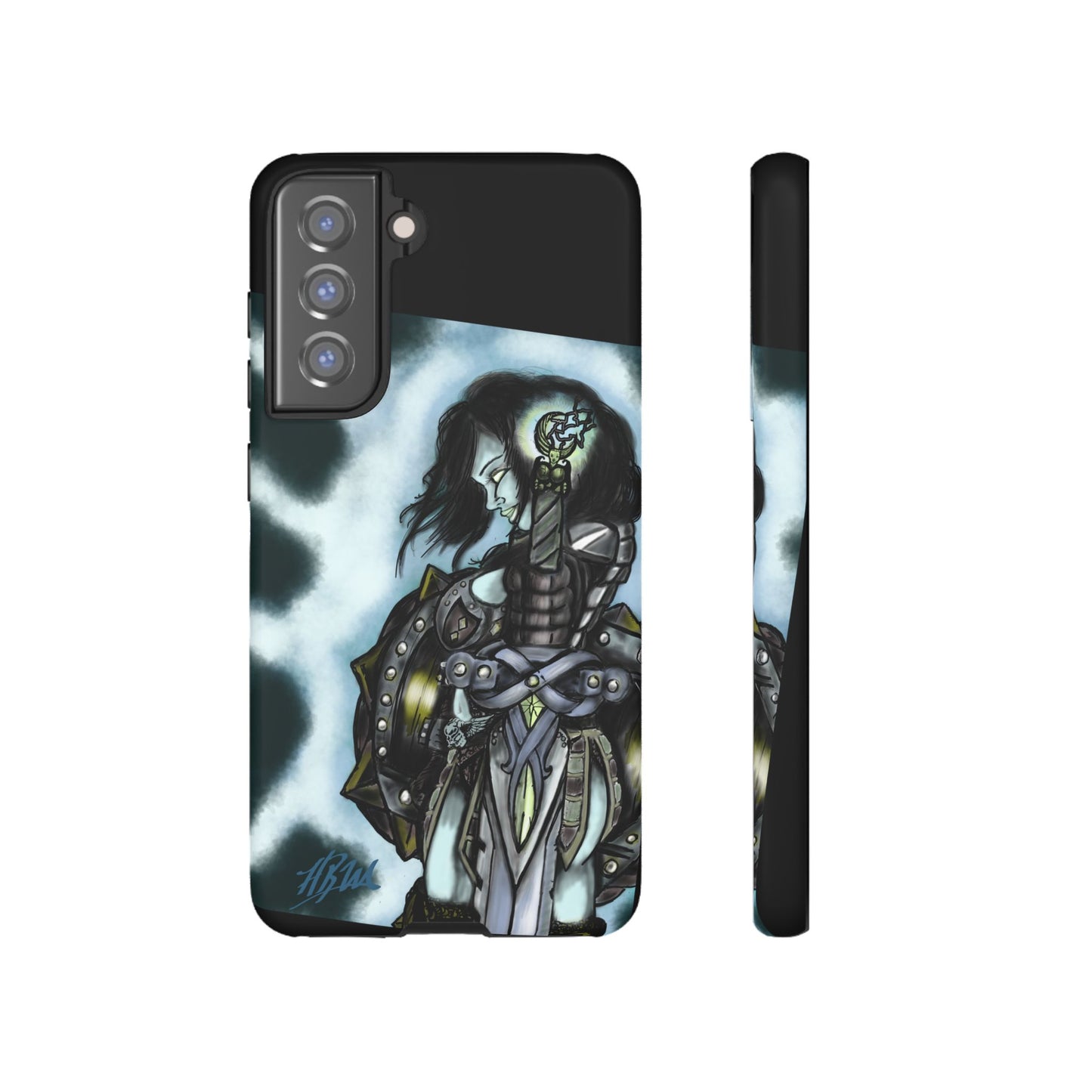 Tough Cases: Bold Warrior Phone Case - Perfect for Gamers & Fantasy Fans