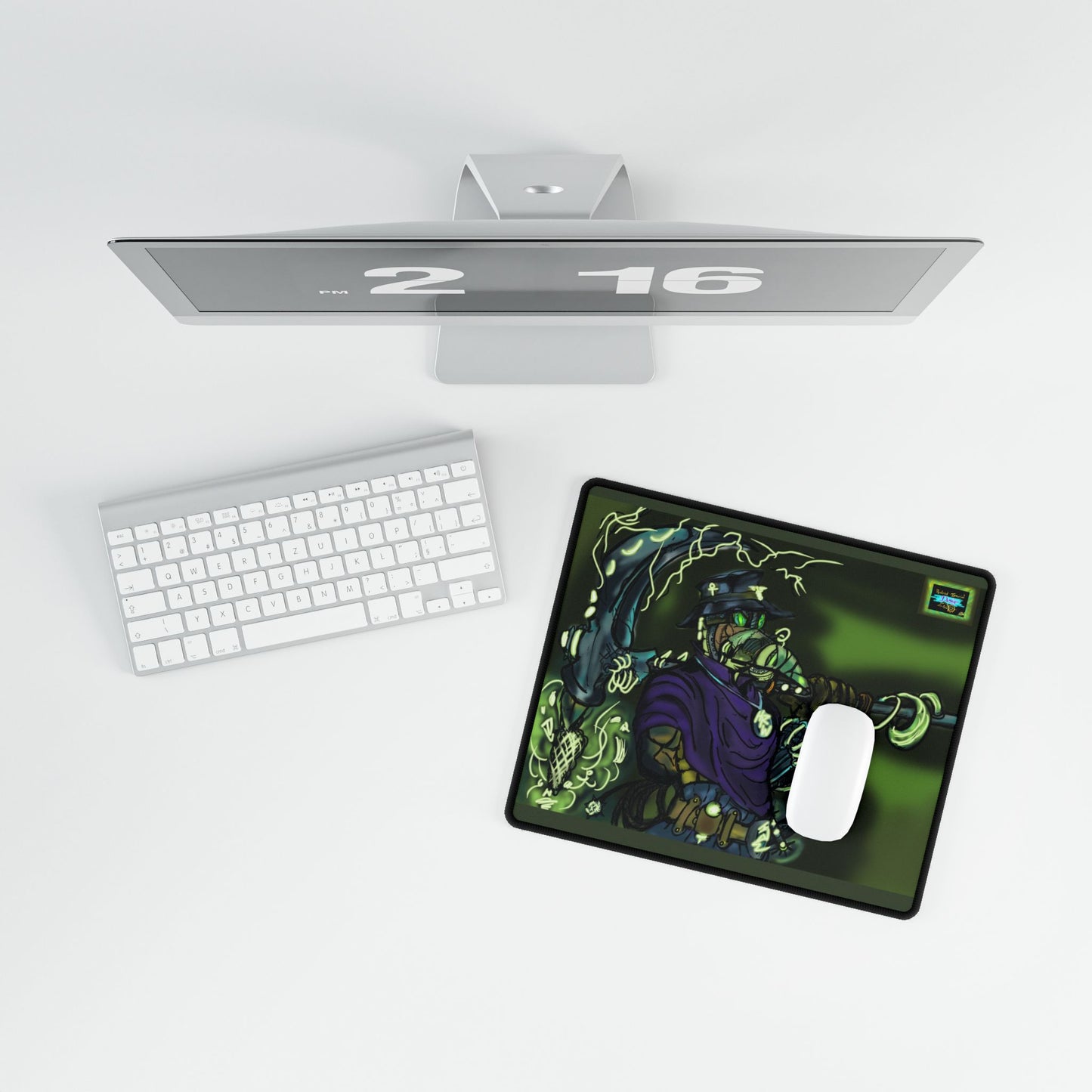 Unique Gaming Desk Mat Featuring Cool Fantasy Characters, Perfect for Gamers, Computer Accessories, Home Office, Geek Gifts, Custom Desk