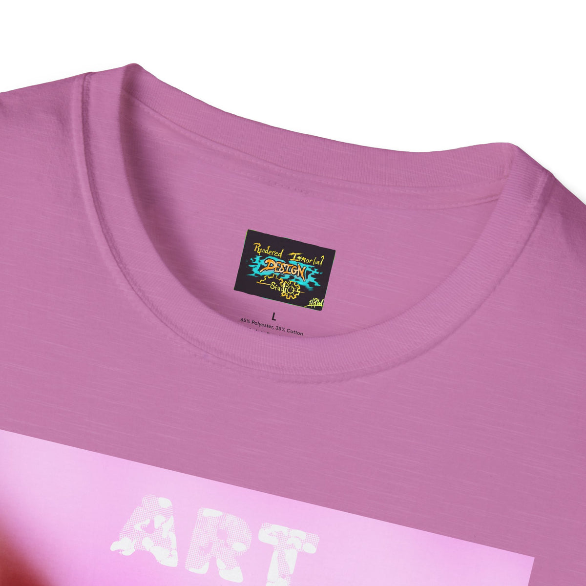 Art Is Forever — Unisex Softstyle Tee