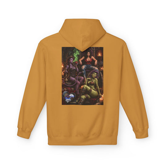 Halloween Hoodie, Unisex Midweight Fleece for Fall, Spooky SZN Apparel, Perfect for Ghost Hunting, Trick or Treating