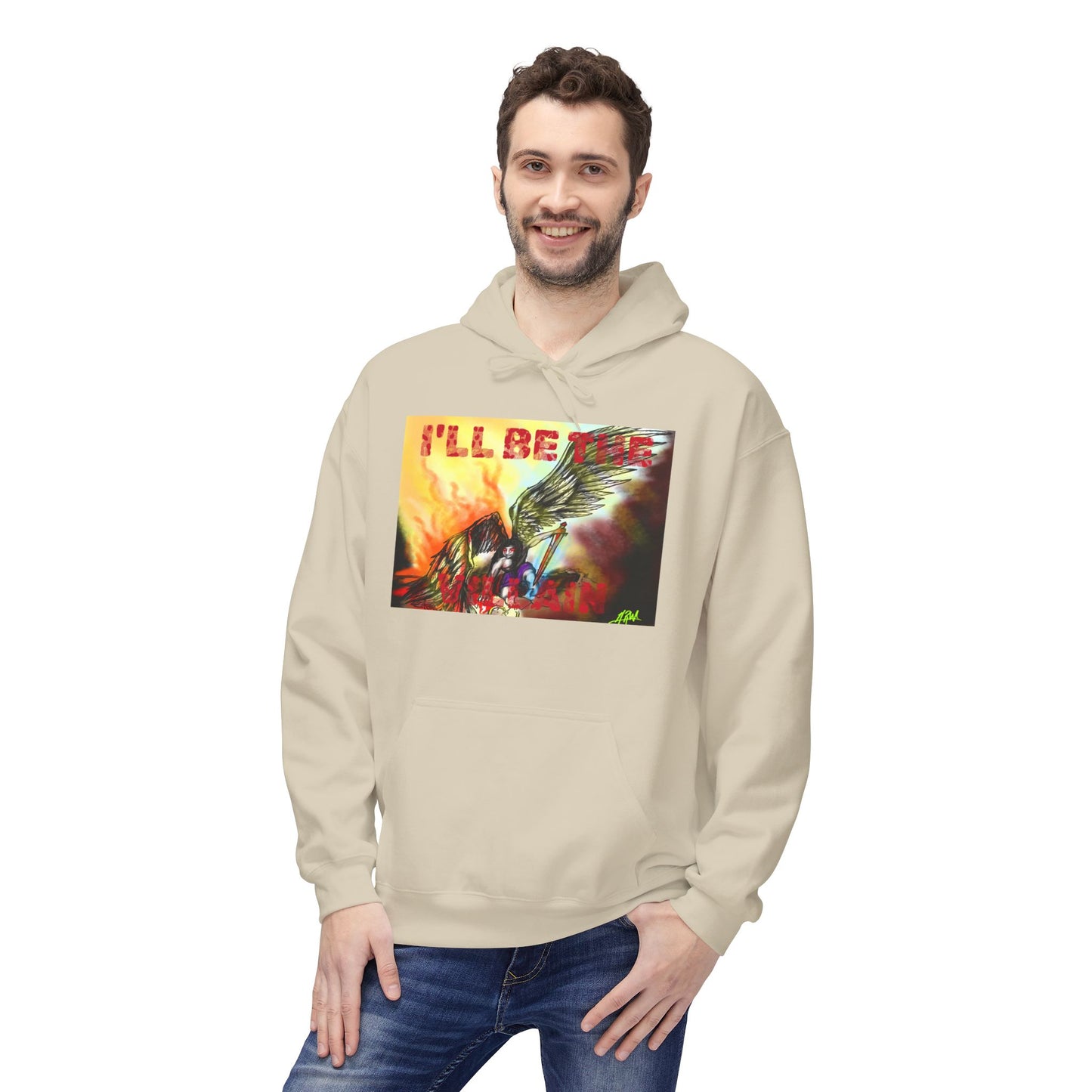 Edgy Graphic Hoodie | Unisex Midweight Softstyle | Streetwear, Gift for Him, Gift for Her, Trendy Apparel, Unique Design