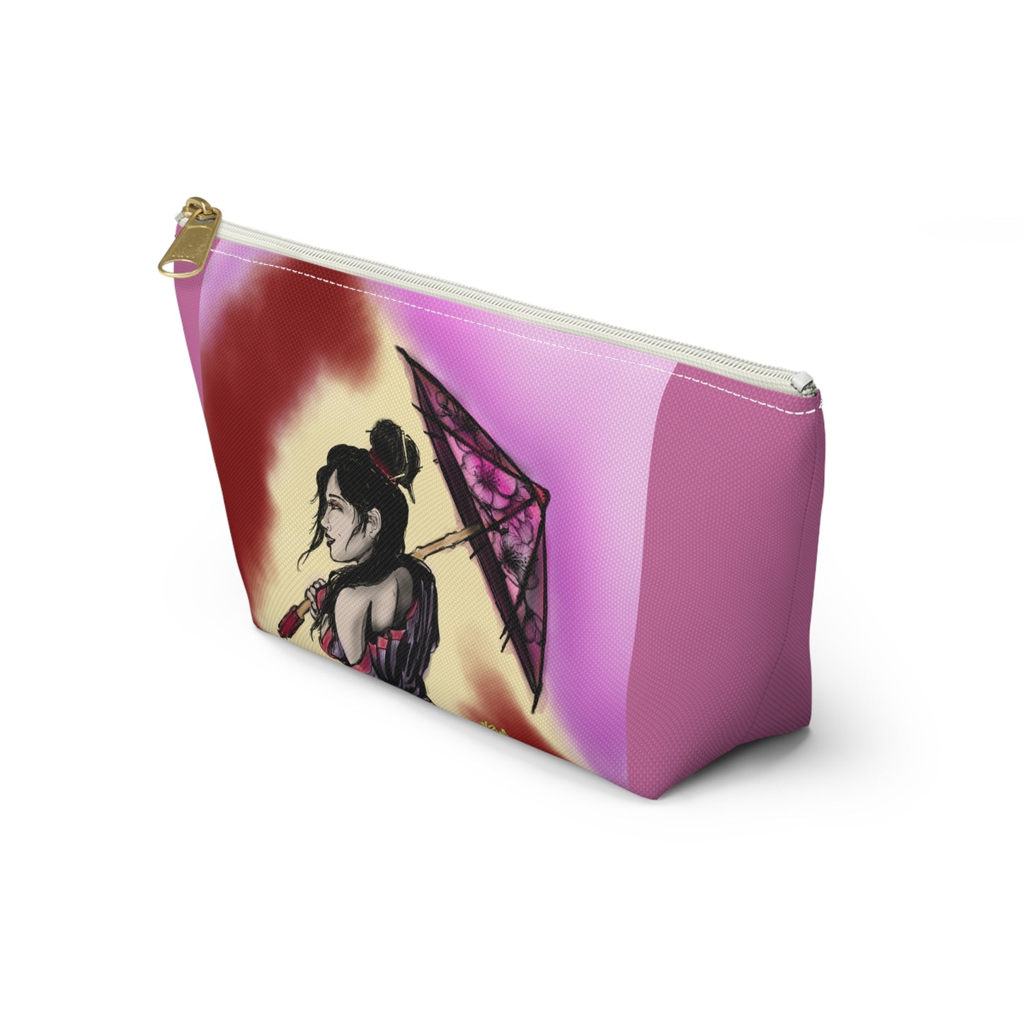 Artistic Accessory Pouch - Makeup Bag, Toiletry Organizer, Gift for Art Lovers, Travel Essentials, Unique Design
