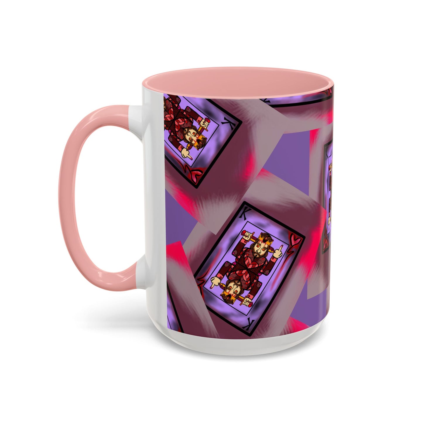 Rebellious King Coffee Mug, Unique Gift for Coffee Lovers, Artful Mug for Home, Cool Cup for Tea, Birthday Present, Fun Kitchen Decor