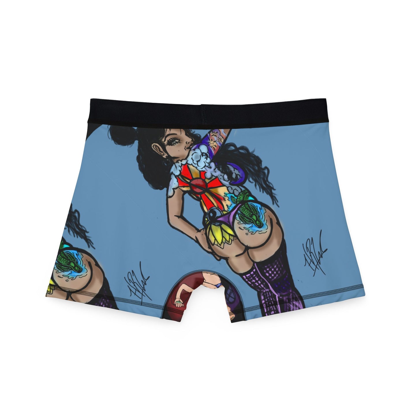 Artistic Men's Boxers, Unique Print Underwear, Fun Gift for Him, Trendy Loungewear, Perfect for Birthdays, Festivals, and Casual Wear